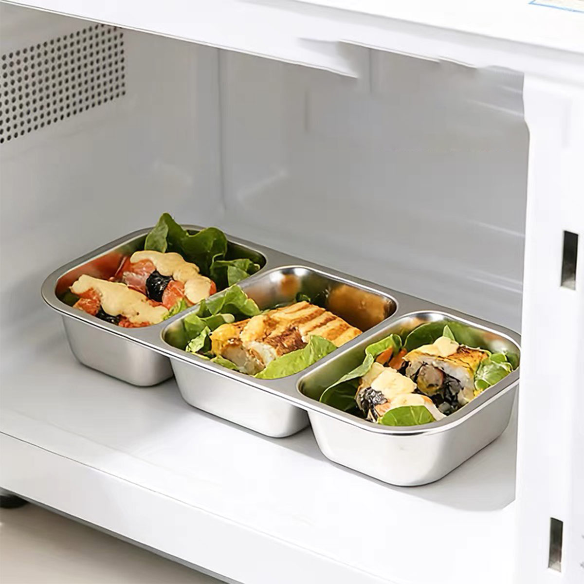 Stainless Steel Food Storage B - Food Storage Meals ulasan dan harga