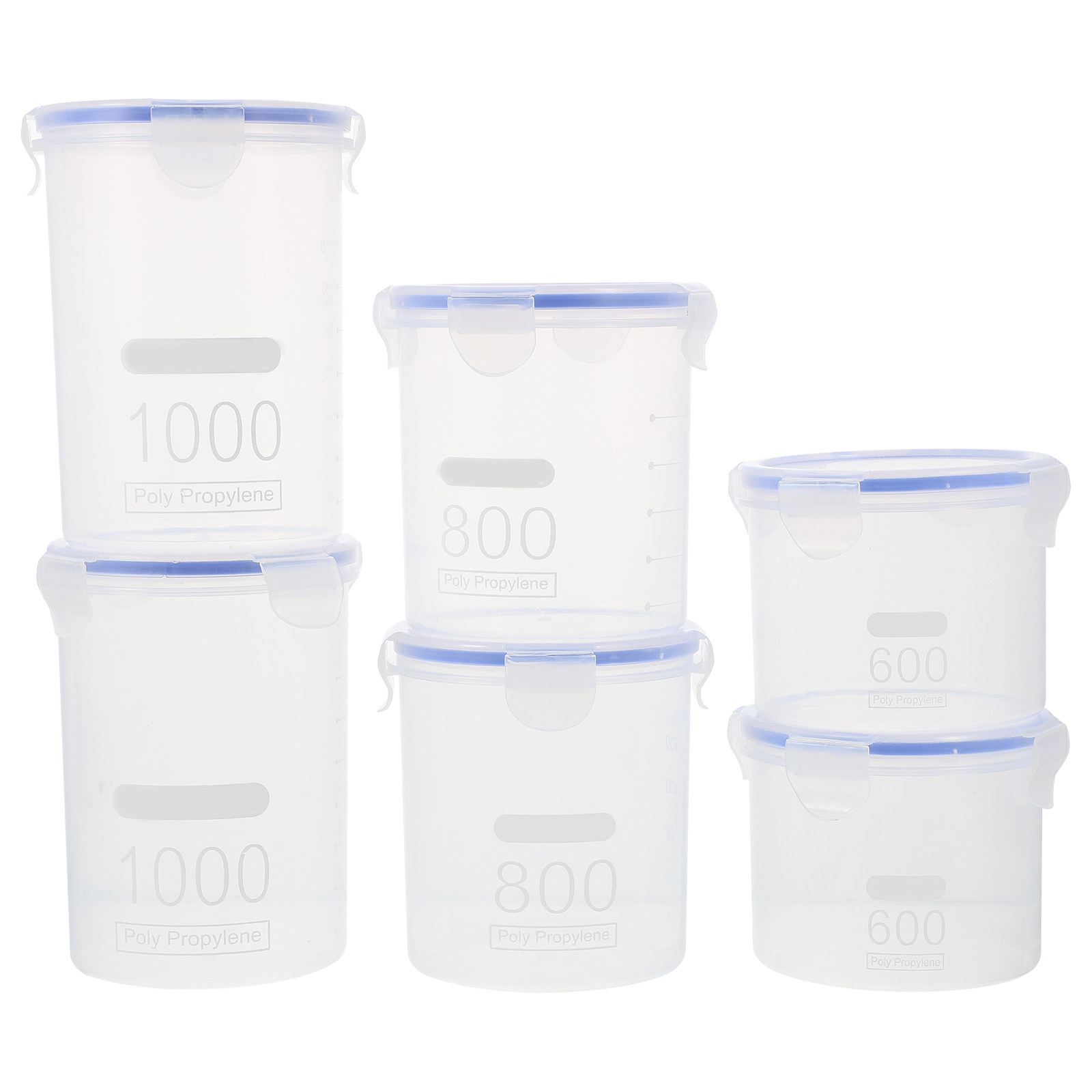 Airtight Food Storage Jars 6 P - Food Storage Containers ulasan dan harga