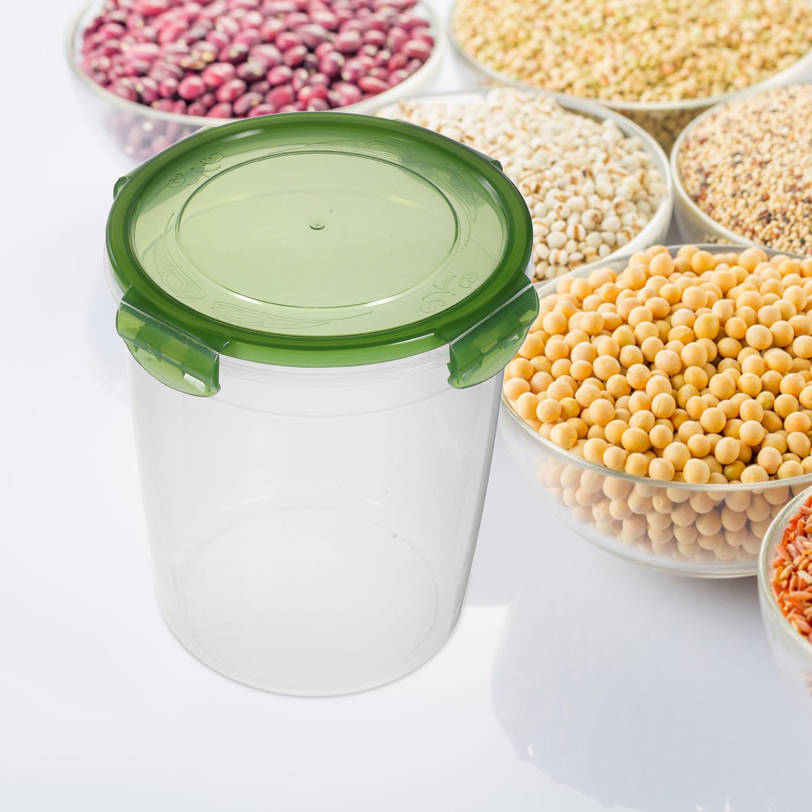 2Pcs Airtight Food Jar PP Plas - Food Storage Containers ulasan dan harga