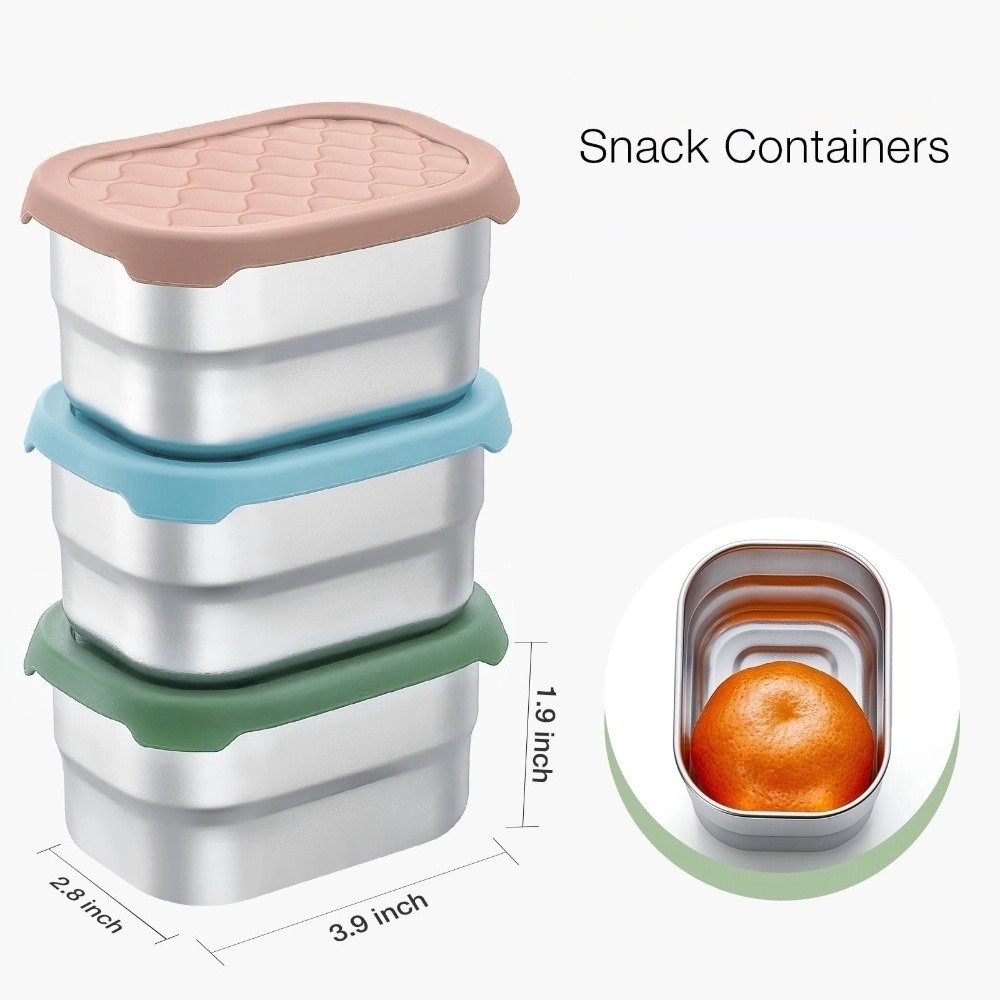 New Stainless Steel Food Conta - Food Storage Oven Safe ulasan dan harga