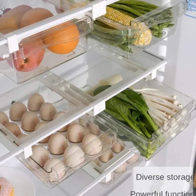 Hanging Sliding Drawer Refrige - Food Storage With Dividers ulasan dan harga