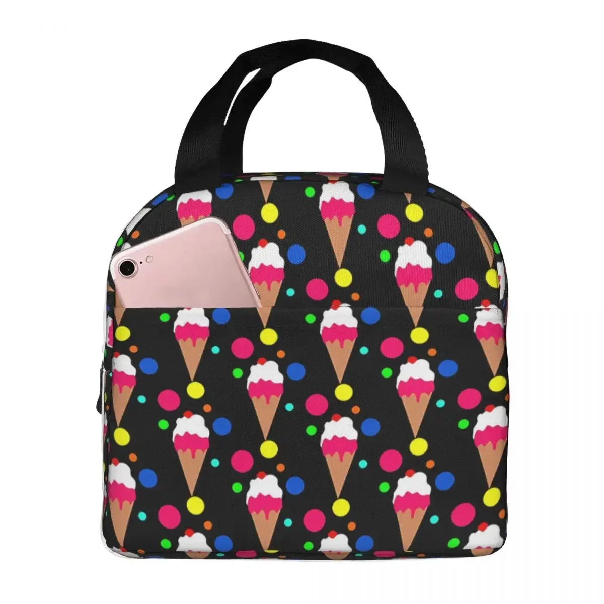 Colorful Portable Lunch Bag Ic - Food Storage Bag ulasan dan harga