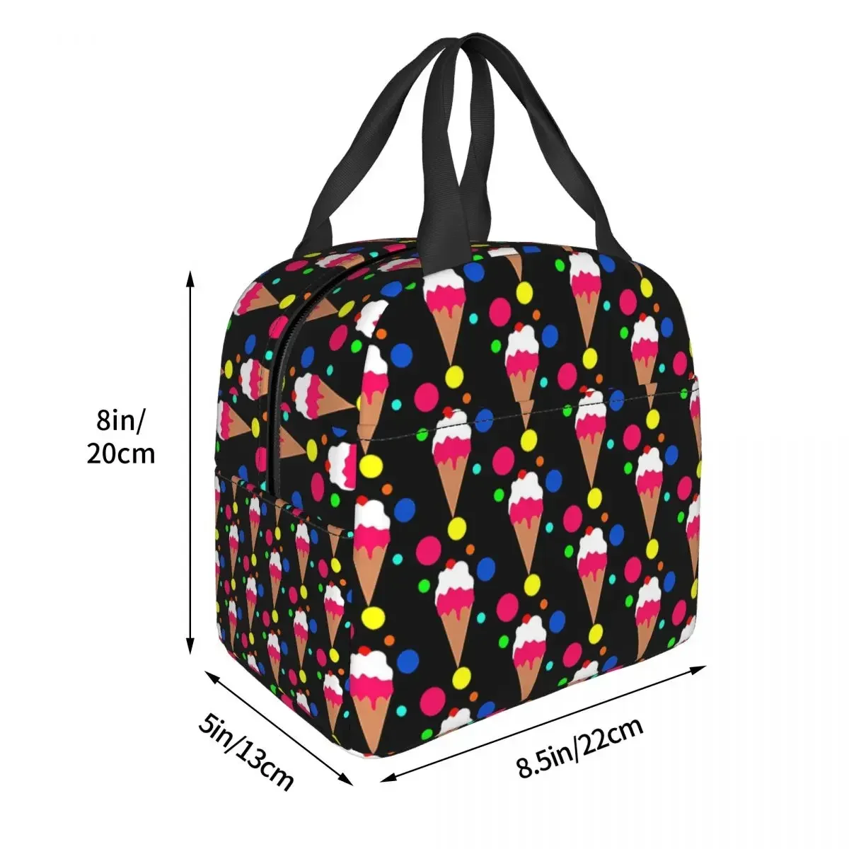 Colorful Portable Lunch Bag Ic - Food Storage Bag ulasan dan harga