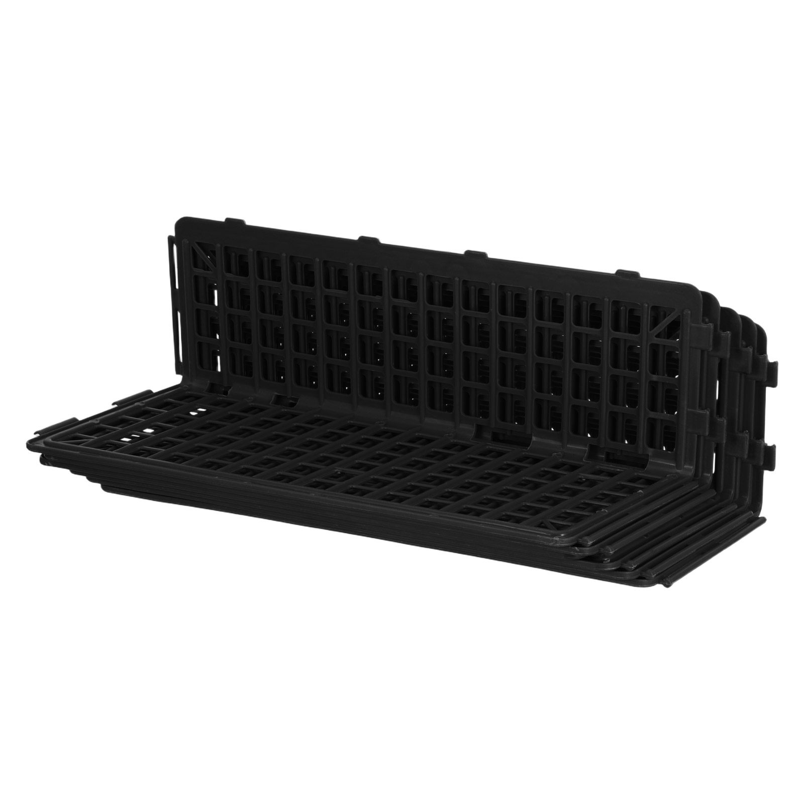 6Pcs Supermarket Shelf Guardra - Food Storage With Dividers ulasan dan harga