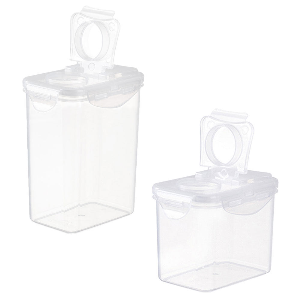 Airtight Food Storage Jars 2 P - Food Storage Containers ulasan dan harga