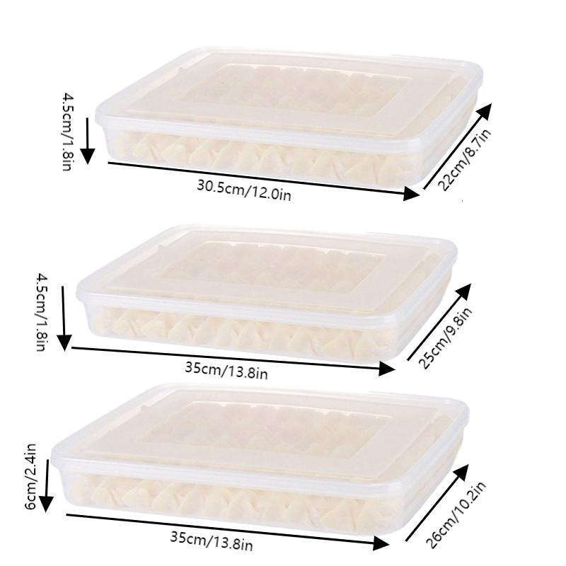 For Dumpling Fruits Vegetables - Food Storage With Dividers ulasan dan harga