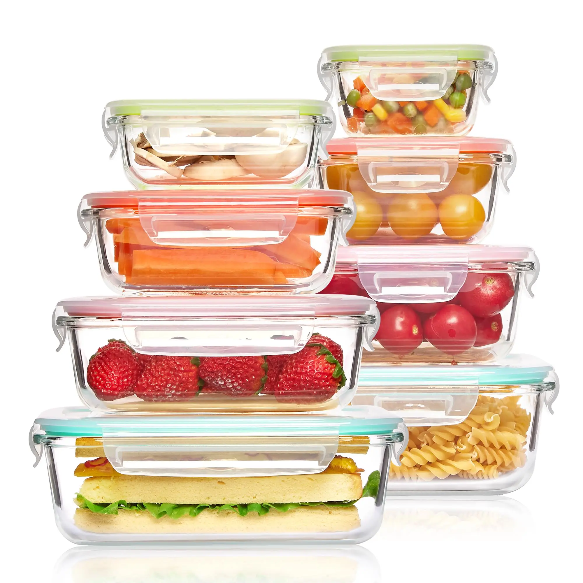 Glass Lunch Box Food Storage C - Food Storage Oven Safe ulasan dan harga
