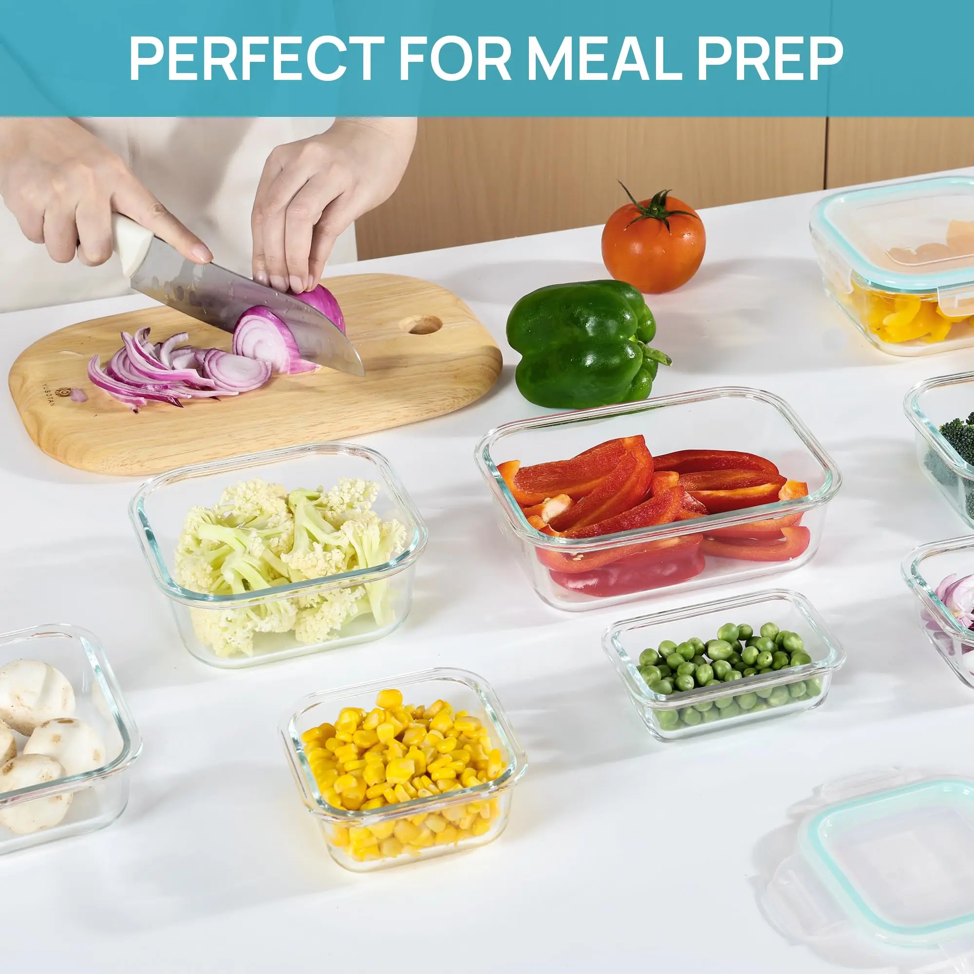Glass Lunch Box Food Storage C - Food Storage Oven Safe ulasan dan harga